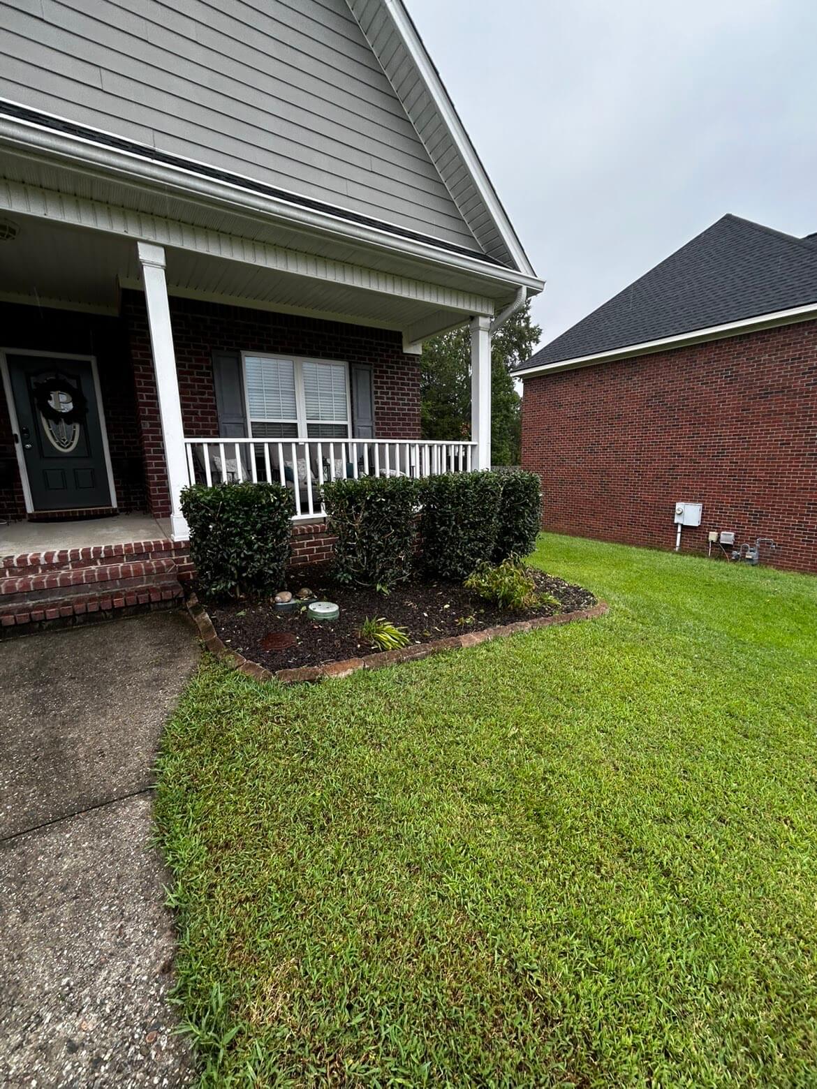 After: yard after Norris Solutions renovation